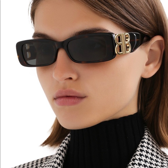 Brand New 2021 Sunglasses Balenciaga BB0096/S 002 - Picture 3 of 13